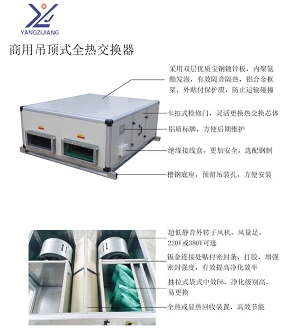鄭州新風(fēng)換氣機(jī)價(jià)格揚(yáng)子江空調(diào)新風(fēng)換氣機(jī)細(xì)節(jié)圖
